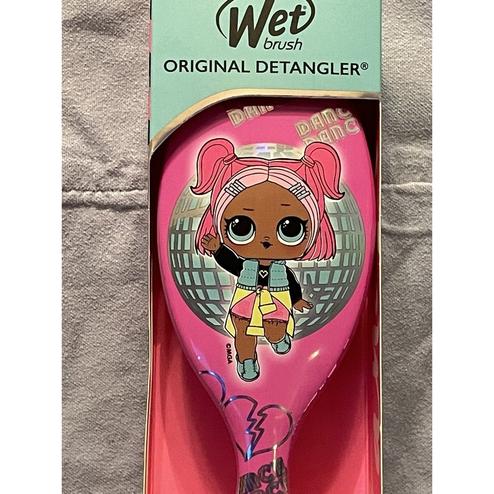 NEW Wet‎ Brush Original Detangler Hair Brush Limited Edition L.O.L. Surprise - Picture 2 of 4